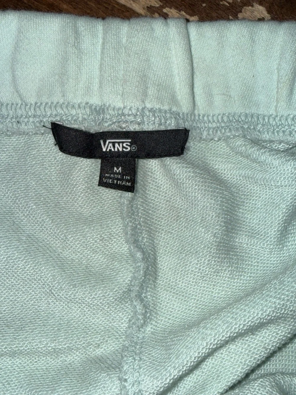 Vans Women’s Light Mint Athletic Cotton Shorts
